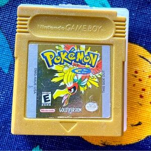 Pokémon Gold Version Gameboy Game. No box.